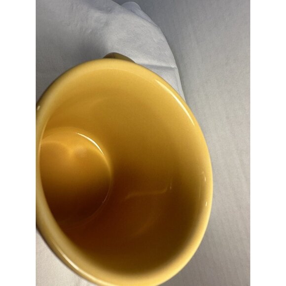 4 Rio Stoneware Japan Coffee Mug Tea Cup Yellow Retro Mid Century Modern 12 Oz - Picture 6 of 7